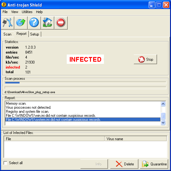 Download gratis Anti-Trojan Shield e blocca trojan, worm, virus, backdoor, controlli ActiveX maligni Scarica gartis Anti-Trojan Shield