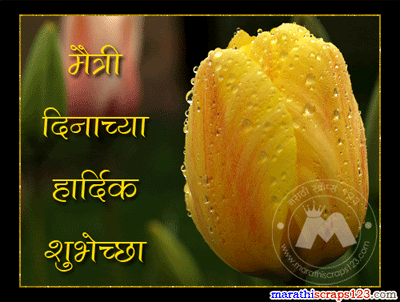 Happy Friendship Day Marathi Scraps For Orkut And Facebook