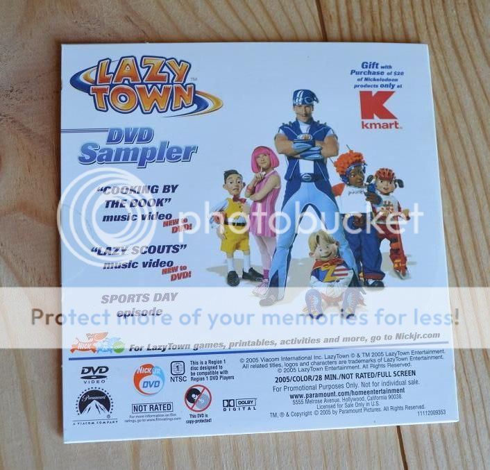 NEW Lazy Town DVD Sampler Kmart Promo Sealed RARE eBay