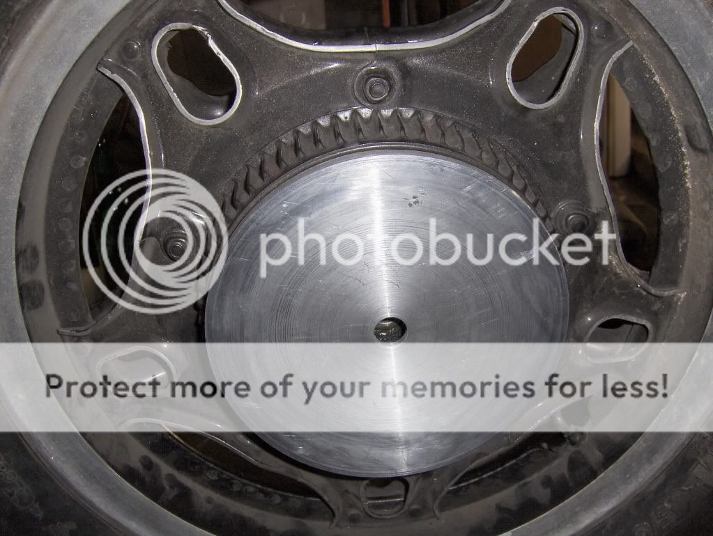 swapping the drum with a disk brake for the rear wheel Honda CX500